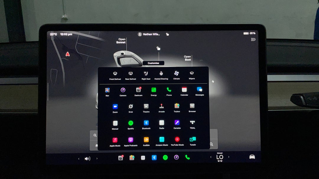 2023 Tesla Model Y Performance, Automatic, 32376 km, Infotainment System