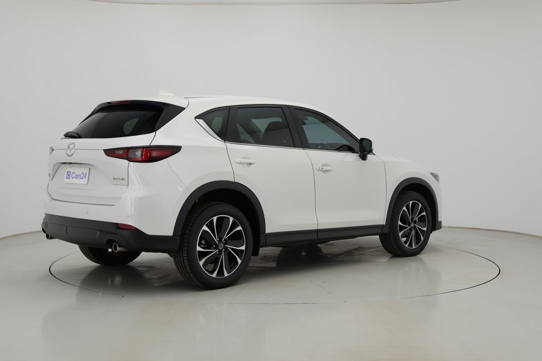 2025 Mazda CX-5 G25 Touring (AWD), Automatic, 13587 km, Right Back Diagonal (45- Degree) View