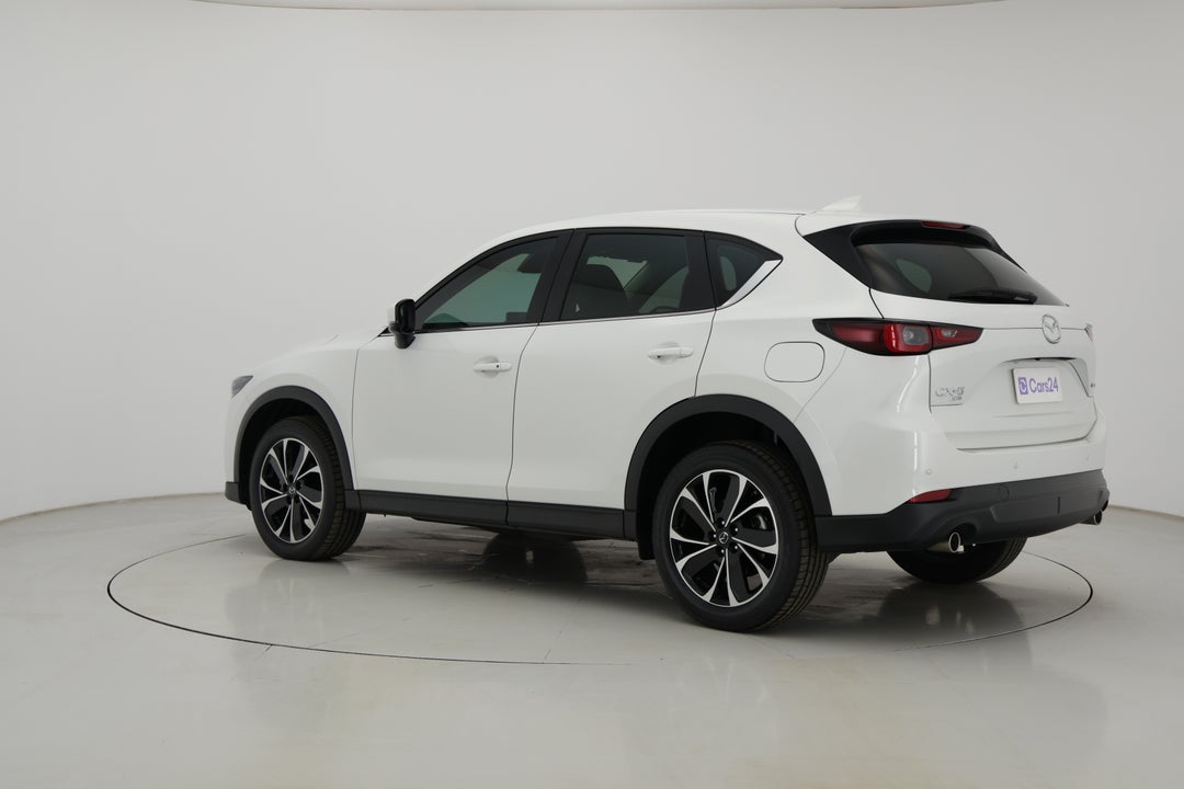 2025 Mazda CX-5 G25 Touring (AWD), Automatic, 13587 km, Left Back Diagonal (45- Degree) View