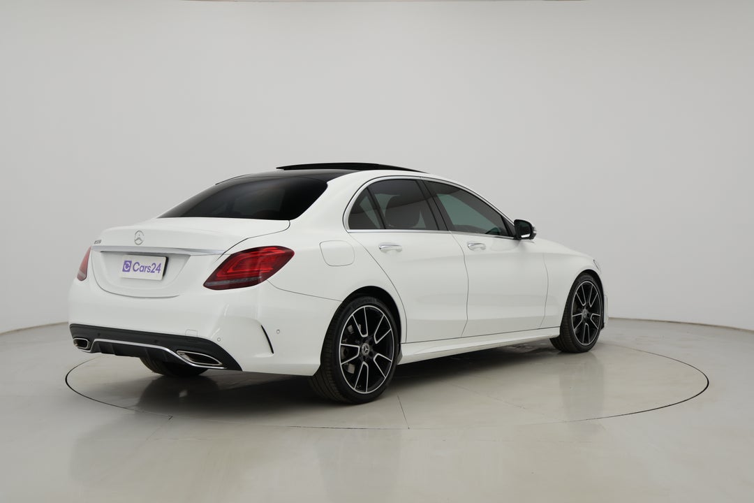 2020 Mercedes-benz C300 Edition C, Automatic, 54013 km, Right Back Diagonal (45- Degree) View