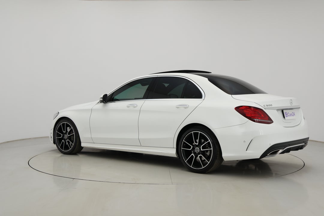 2020 Mercedes-benz C300 Edition C, Automatic, 54013 km, Left Back Diagonal (45- Degree) View