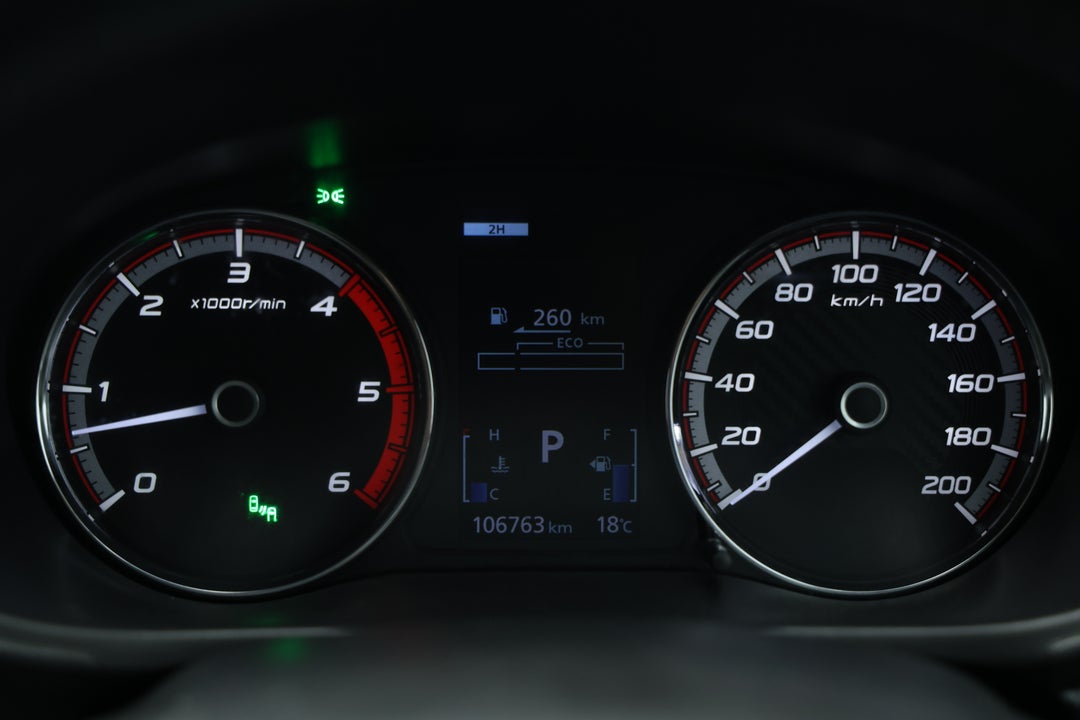 2019 Mitsubishi Triton Gls (4x4), Automatic, 106763 km, Odometer View