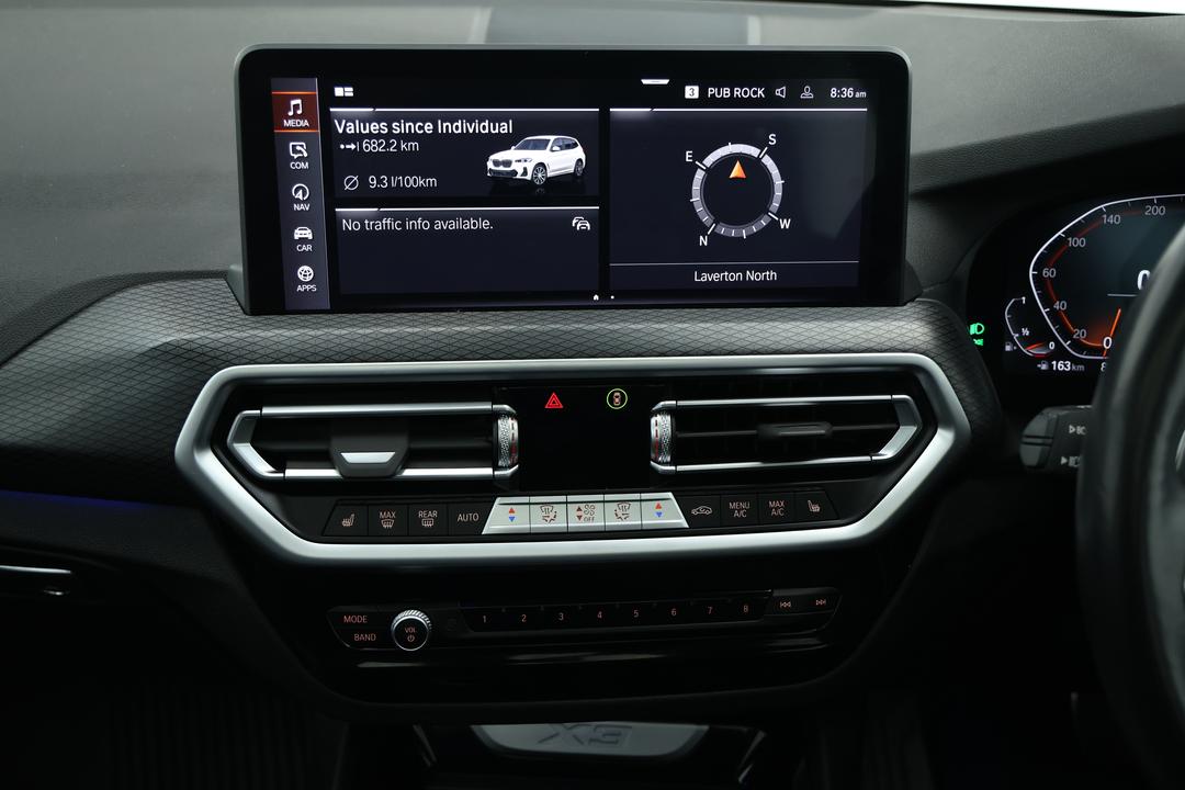 2022 BMW X3 xDrive30i M Sport, Automatic, 46507 km, Infotainment System