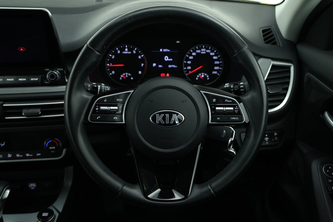 2019 Kia Seltos Sport (FWD), Automatic, 32775 km, Steering Wheel Close-up