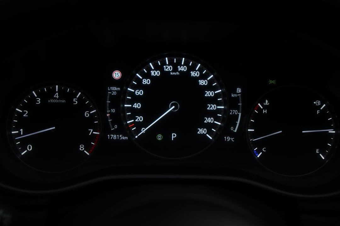 2024 Mazda 3 G20 Evolve, Automatic, 17815 km, Odometer View