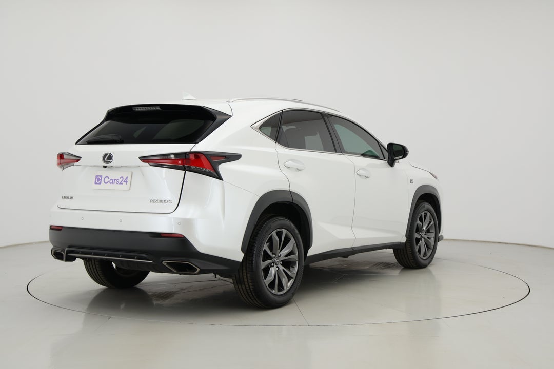 2018 Lexus Nx300 F-sport (FWD), Automatic, 101372 km, Right Back Diagonal (45- Degree) View