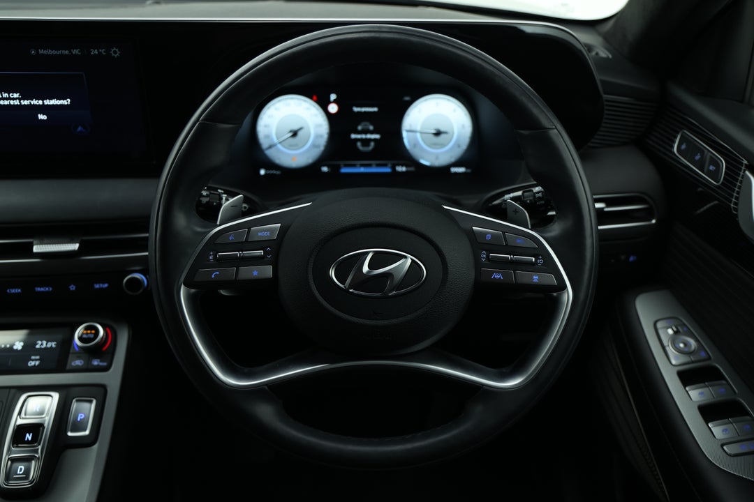 2023 Hyundai Palisade Calligraphy Black Ink (8 Seat), Automatic, 59089 km, Steering Wheel Close-up