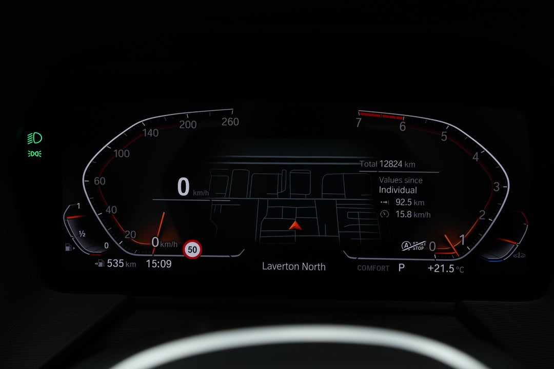 2021 BMW 2 20i M Sport Gran Coupe, Automatic, 12824 km, Odometer View