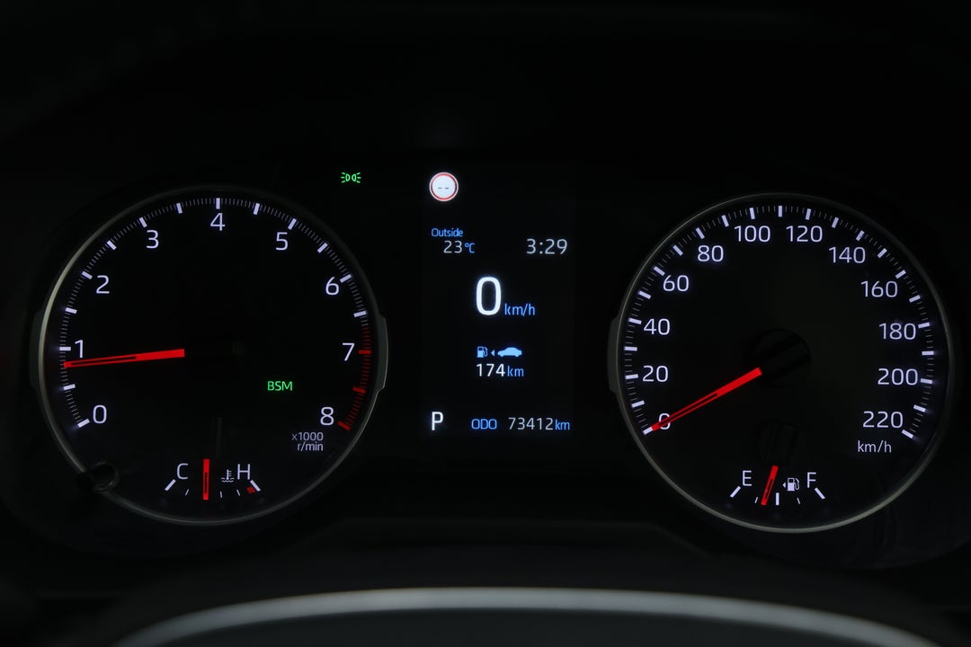 2021 Toyota RAV4 Gxl (2WD), Automatic, 73412 km, Odometer View