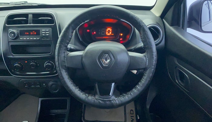 2019 Renault Kwid RXL, Petrol, Manual, 16,897 km, Steering Wheel Close-up