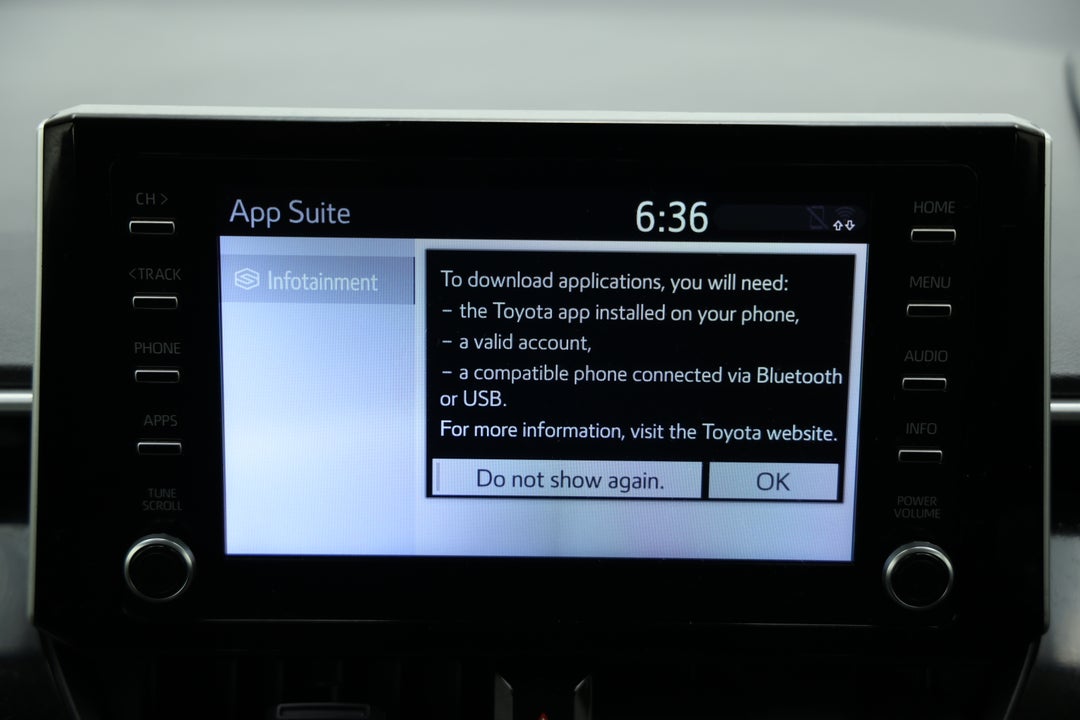 2020 Toyota Corolla Ascent Sport Hybrid, Automatic, 107436 km, Infotainment System