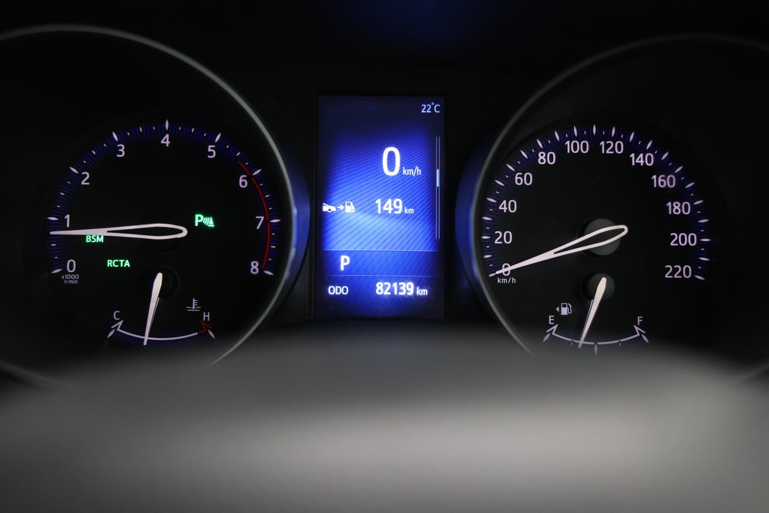 2018 Toyota C-HR Koba (AWD), Automatic, 82139 km, Odometer View