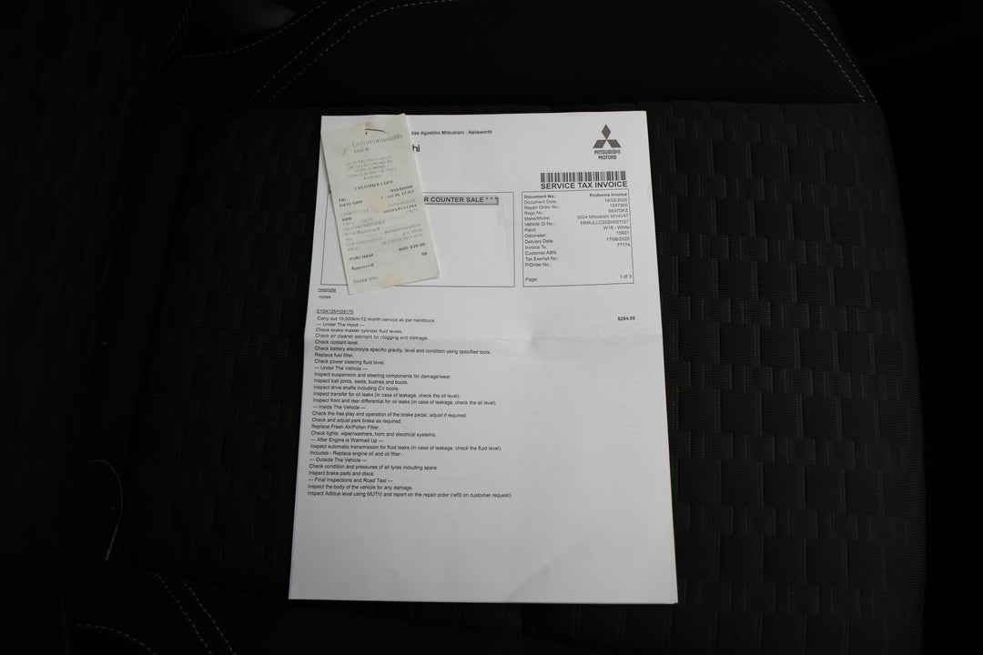 2024 Mitsubishi Triton Glx-r (4x4), Automatic, 16003 km, Service History