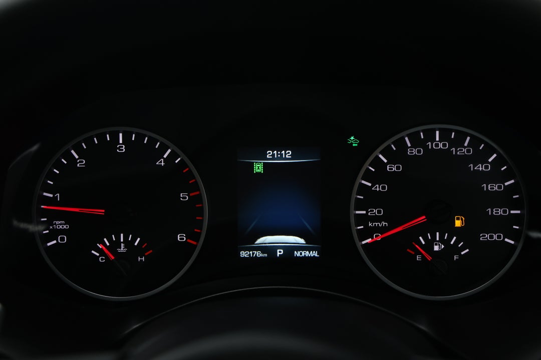 2021 GWM Ute Cannon (4x4), Automatic, 92176 km, Odometer View