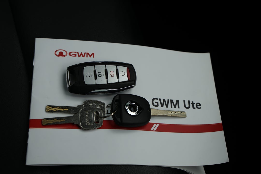 2021 GWM Ute Cannon (4x4), Automatic, 92176 km, Key Close-up