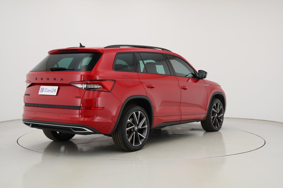 2020 SKODA Kodiaq 132tsi Sportline, Automatic, 57332 km, Right Back Diagonal (45- Degree) View