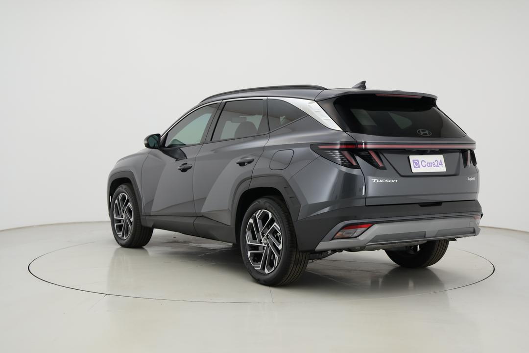 2024 Hyundai Tucson Elite Hybrid (AWD), Automatic, 14027 km, Left Back Diagonal (45- Degree) View