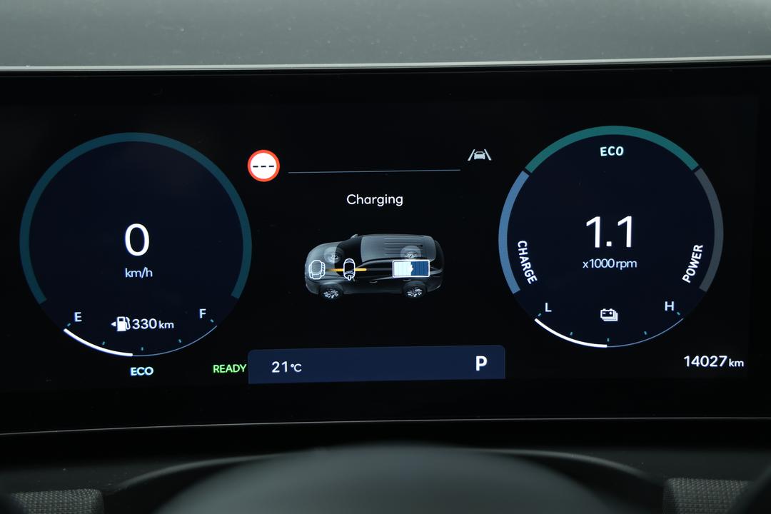 2024 Hyundai Tucson Elite Hybrid (AWD), Automatic, 14027 km, Odometer View