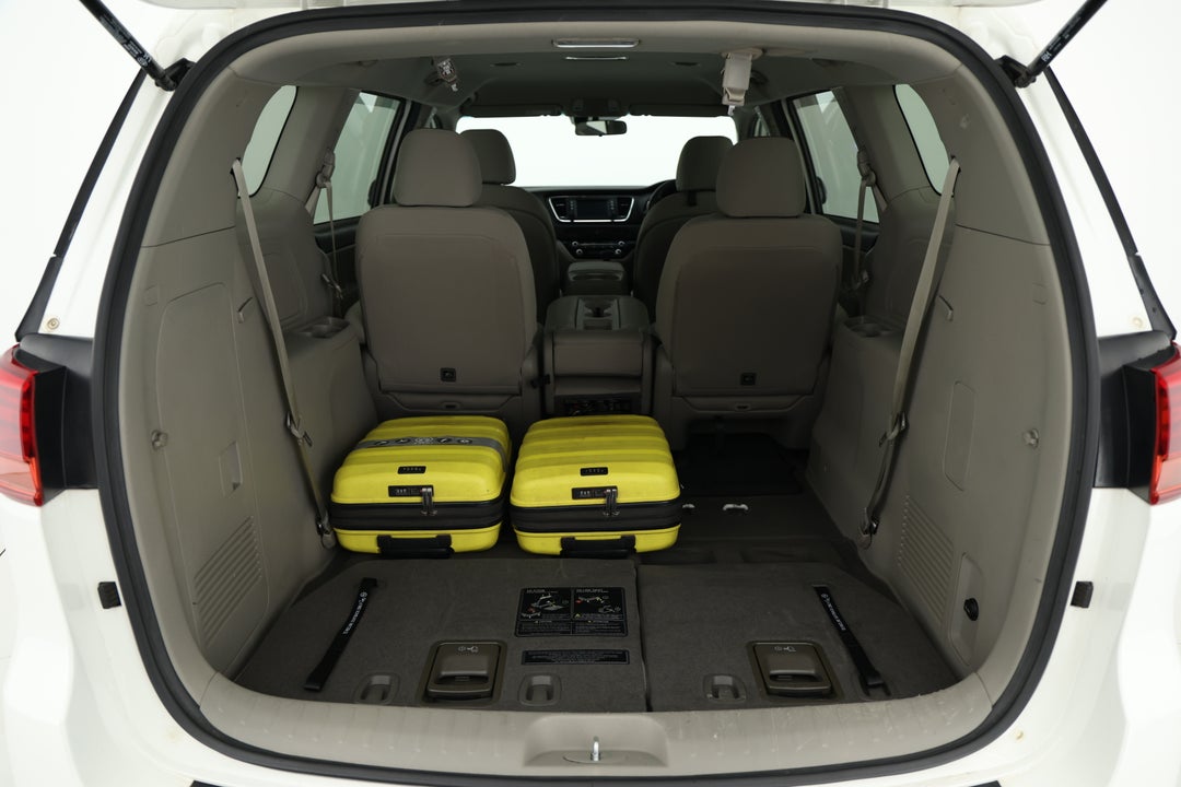 2019 Kia Carnival S, Automatic, 68576 km, Boot Inside View with Luggage