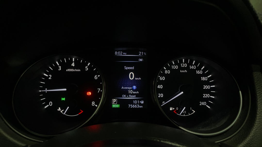 2018 Nissan Qashqai St, Automatic, 75663 km, Odometer View