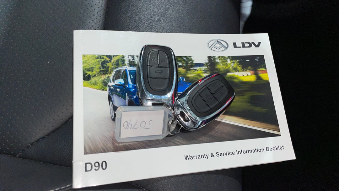 2022 LDV D90 Executive (2WD), Automatic, 62278 km, Key Close-up