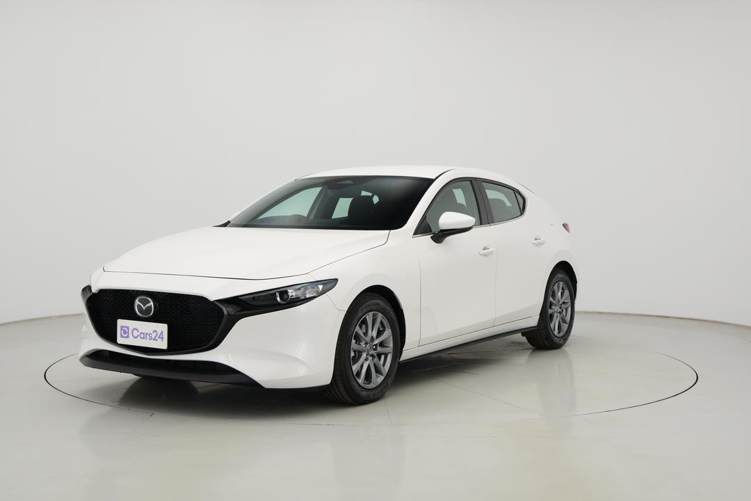 2024 Mazda Mazda3 G20 Pure, Automatic, 21012 km, Left Front Diagonal (45- Degree) View