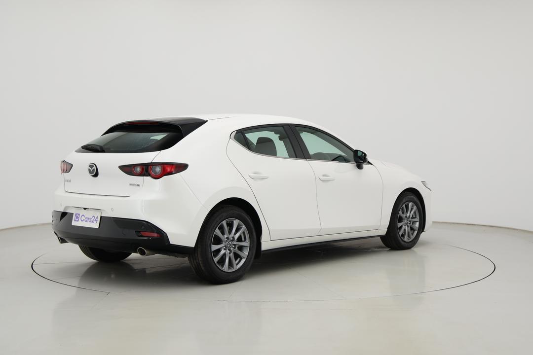 2024 Mazda Mazda3 G20 Pure, Automatic, 21012 km, Right Back Diagonal (45- Degree) View