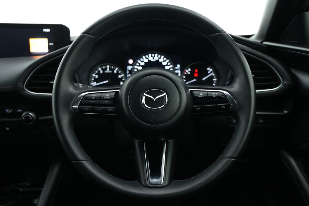 2024 Mazda Mazda3 G20 Pure, Automatic, 21012 km, Steering Wheel Close-up