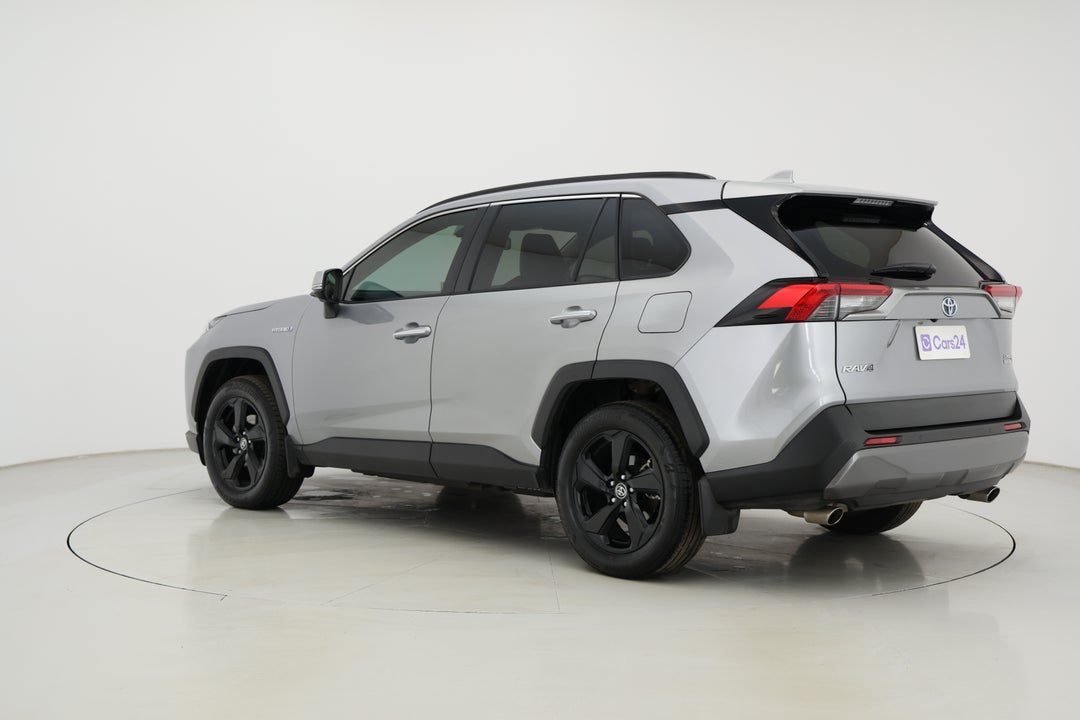 2021 Toyota RAV4 Cruiser (AWD) Hybrid, Automatic, 34744 km, Left Back Diagonal (45- Degree) View