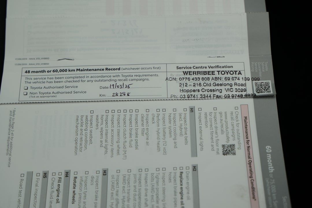 2021 Toyota RAV4 Cruiser (AWD) Hybrid, Automatic, 34744 km, Service History