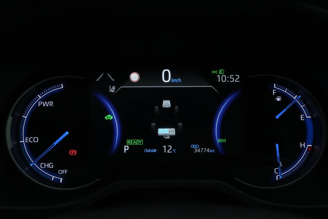 2021 Toyota RAV4 Cruiser (AWD) Hybrid, Automatic, 34744 km, Odometer View