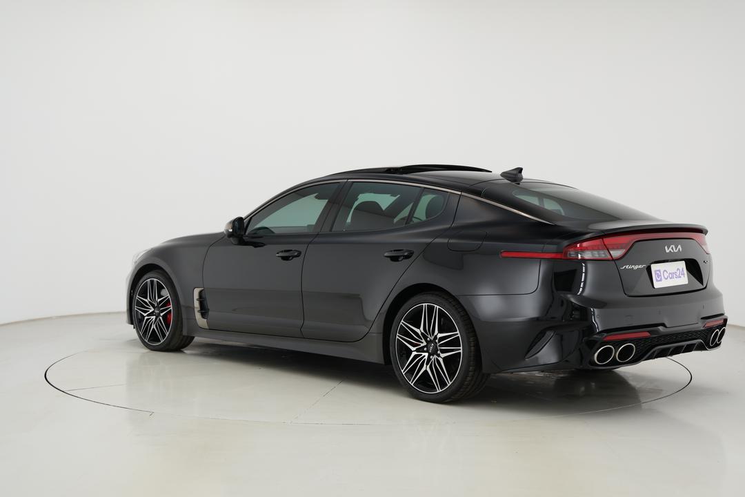 2022 Kia Stinger Gt (black Leather), Automatic, 44034 km, Left Back Diagonal (45- Degree) View
