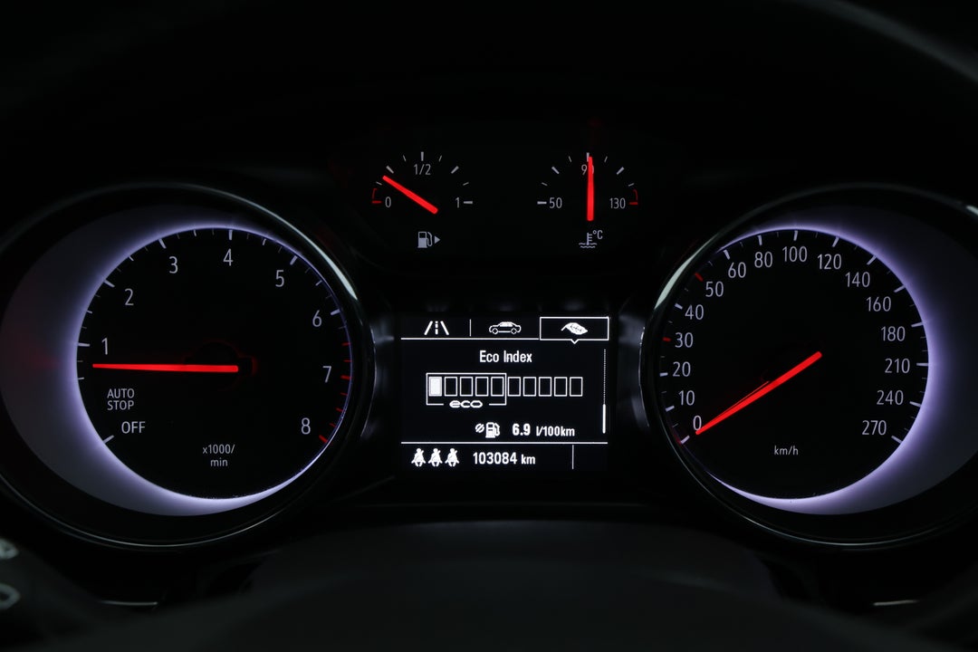 2017 Holden Astra Rs, Manual, 103084 km, Odometer View