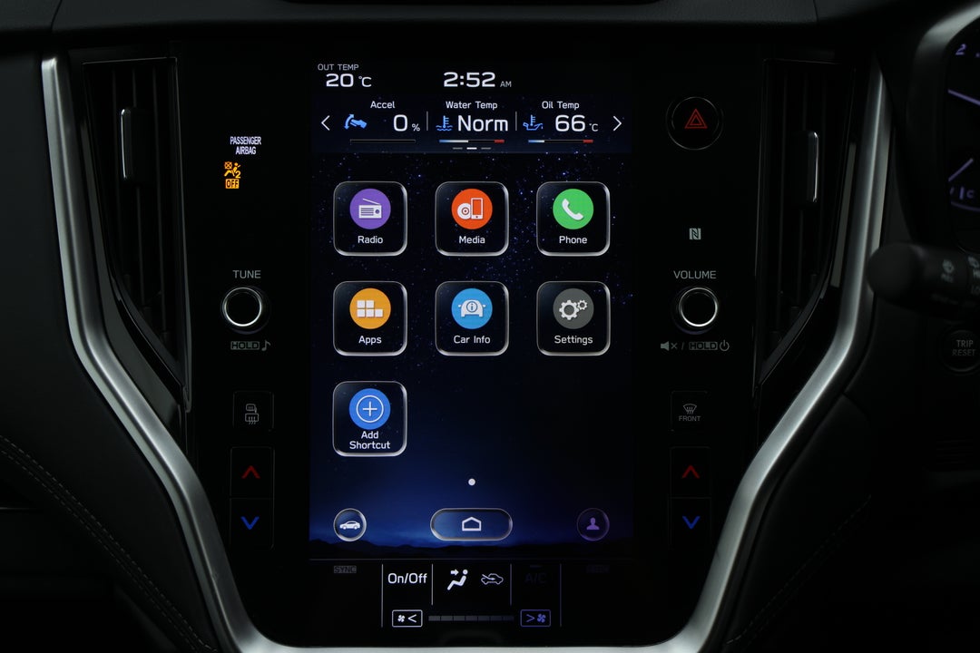 2021 Subaru Outback AWD, Automatic, 53630 km, Infotainment System