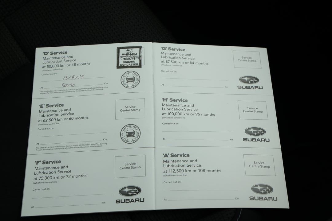 2021 Subaru Outback AWD, Automatic, 53630 km, Service History