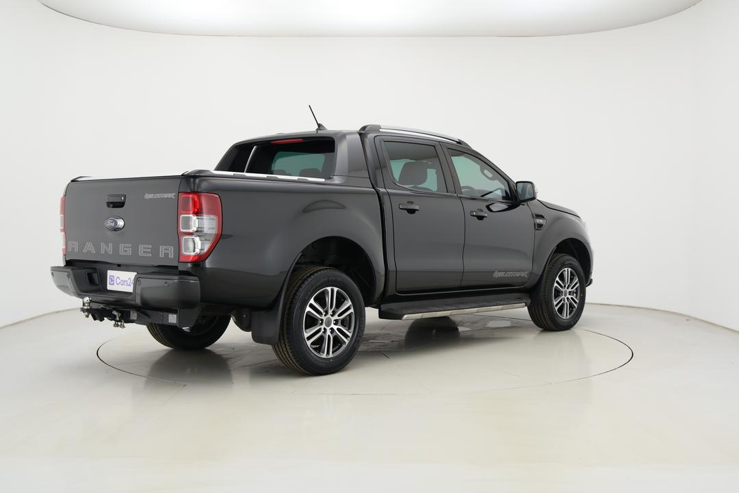 2021 Ford Ranger Wildtrak 3.2 (4x4), Automatic, 69038 km, Right Back Diagonal (45- Degree) View