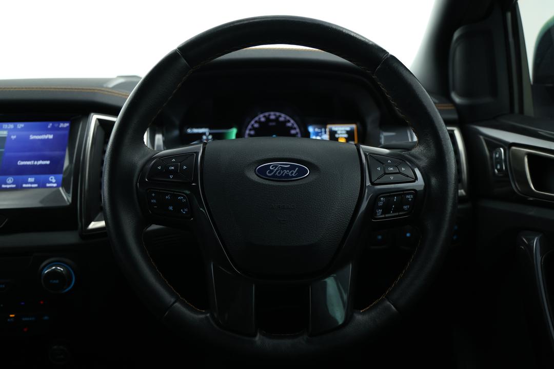 2021 Ford Ranger Wildtrak 3.2 (4x4), Automatic, 69038 km, Steering Wheel Close-up