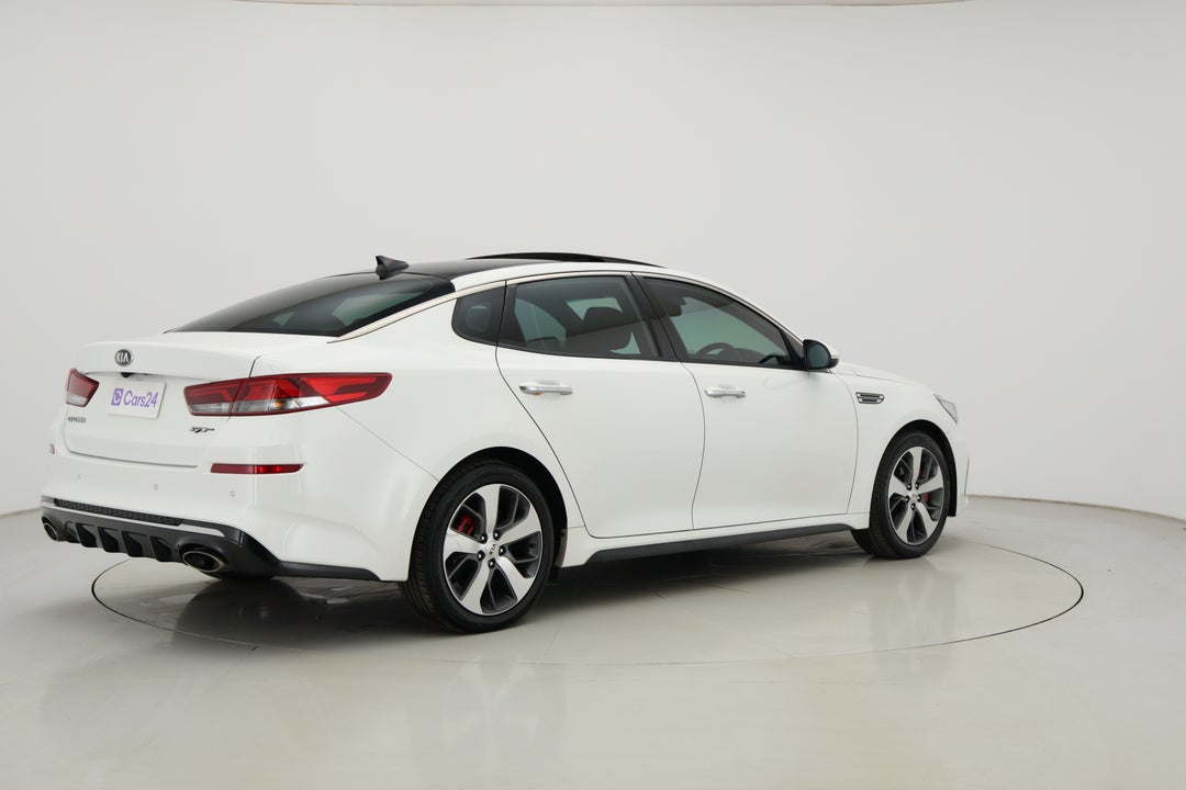 2019 Kia Optima Gt Nav (black Leather), Automatic, 91110 km, Right Back Diagonal (45- Degree) View