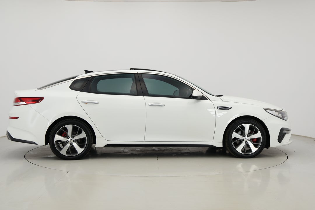 2019 Kia Optima Gt Nav (black Leather), Automatic, 91110 km, Right Side View