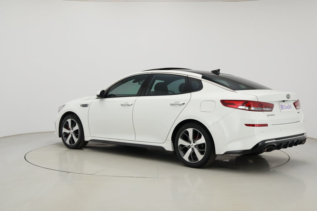 2019 Kia Optima Gt Nav (black Leather), Automatic, 91110 km, Left Back Diagonal (45- Degree) View