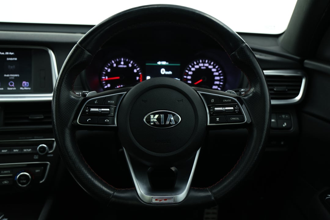 2019 Kia Optima Gt Nav (black Leather), Automatic, 91110 km, Steering Wheel Close-up