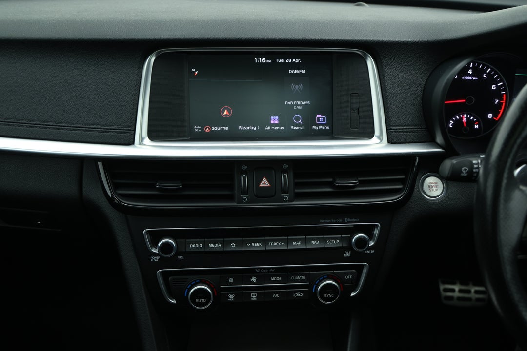 2019 Kia Optima Gt Nav (black Leather), Automatic, 91110 km, Center Console