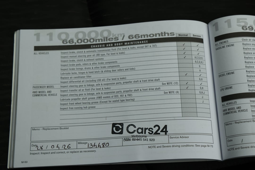 2017 Nissan X-trail St (FWD), Automatic, 134407 km, Service History