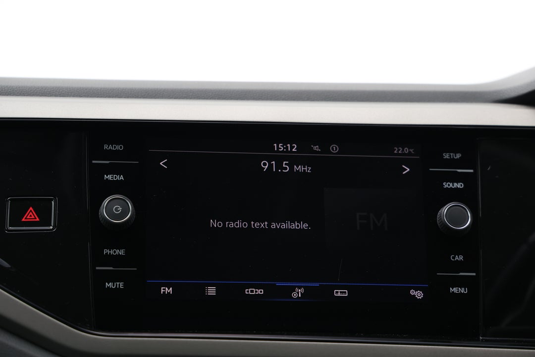 2020 Volkswagen Polo 85tsi Comfortline, Manual, 38136 km, Infotainment System