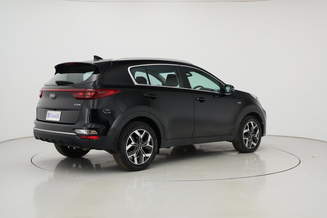 2019 Kia Sportage Si Premium (AWD), Automatic, 158071 km, Right Back Diagonal (45- Degree) View
