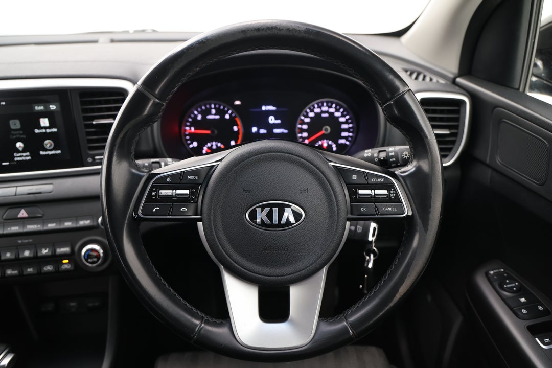 2019 Kia Sportage Si Premium (AWD), Automatic, 158071 km, Steering Wheel Close-up