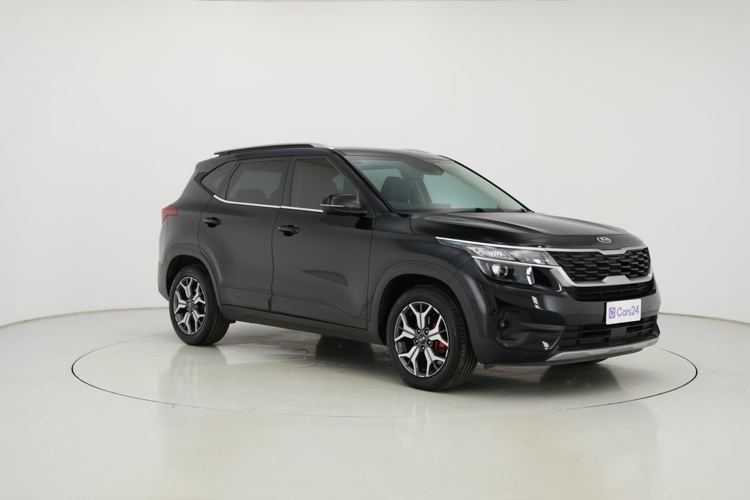 2019 Kia Seltos Sport+ (FWD), Automatic, 68292 km, Right Front Diagonal (45- Degree) View