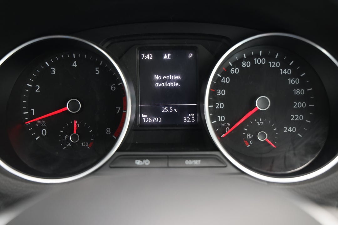 2016 Volkswagen Polo 81 Tsi Comfortline, Automatic, 126792 km, Odometer View