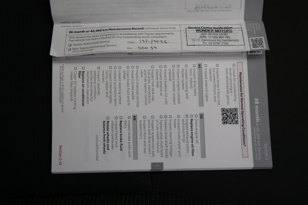 2023 Toyota Yaris Cross Gx, Automatic, 55028 km, Service History