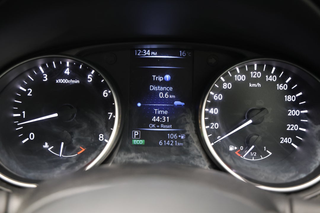 2019 Nissan Qashqai Ti, Automatic, 61421 km, Odometer View